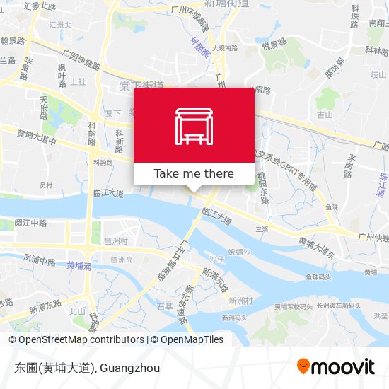 东圃(黄埔大道) map