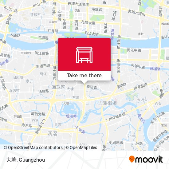 大塘 map