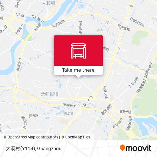 大沥村(Y114) map