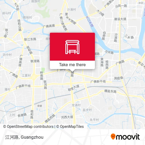 江河路 map