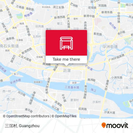 三滘村 map