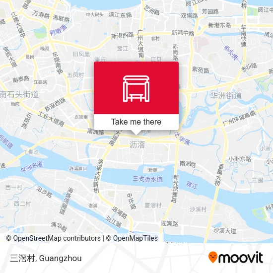三滘村 map