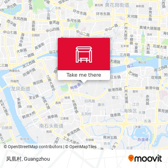 凤凰村 map