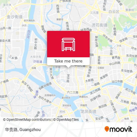 华贵路 map