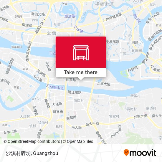 沙溪村牌坊 map