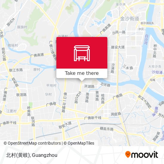 北村(黄岐) map