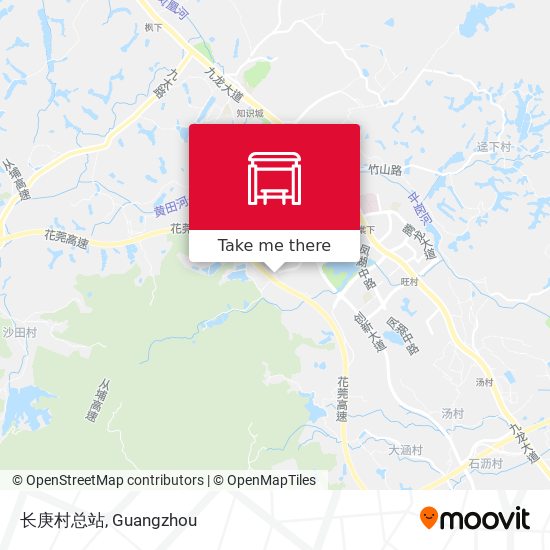 长庚村总站 map
