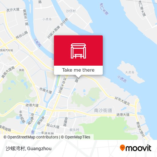 沙螺湾村 map