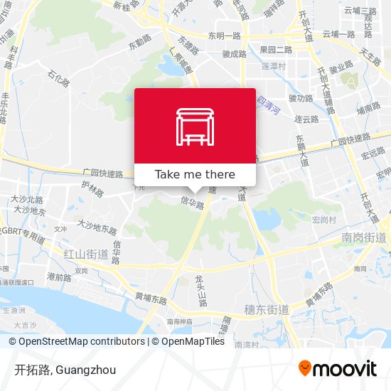 开拓路 map
