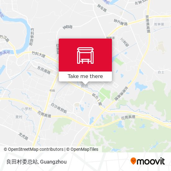 良田村委总站 map