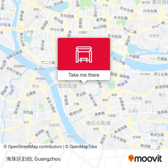 海珠区妇幼 map