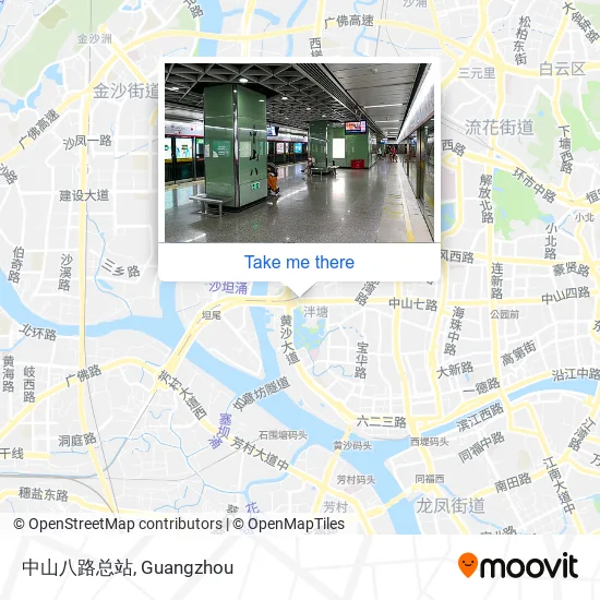 中山八路总站 map