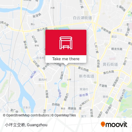 小坪立交桥 map