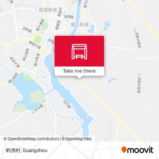 鹤洲村 map