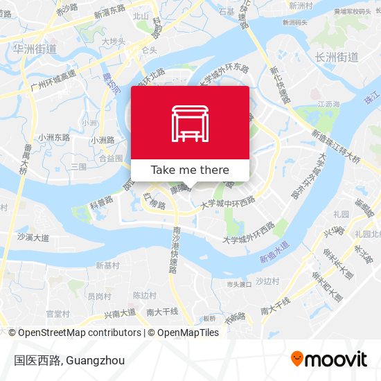 国医西路 map