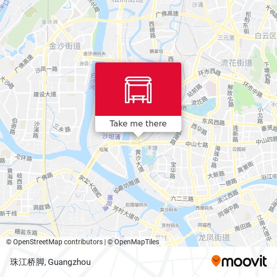 珠江桥脚 map