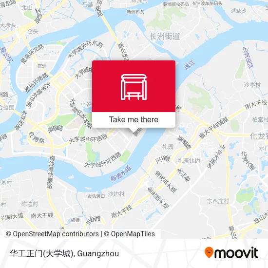 华工正门(大学城) map