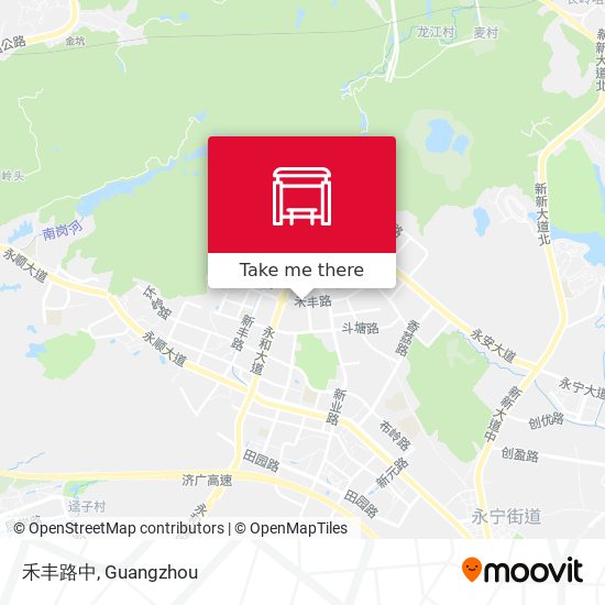 禾丰路中 map
