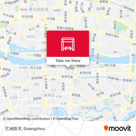 艺洲路东 map