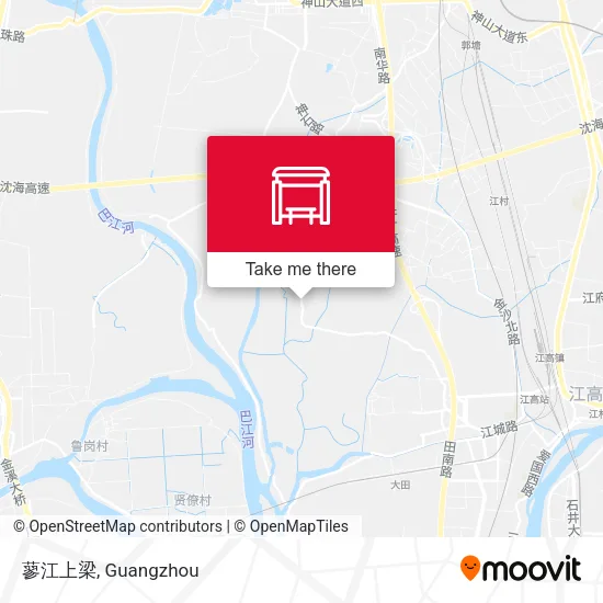 蓼江上梁 map