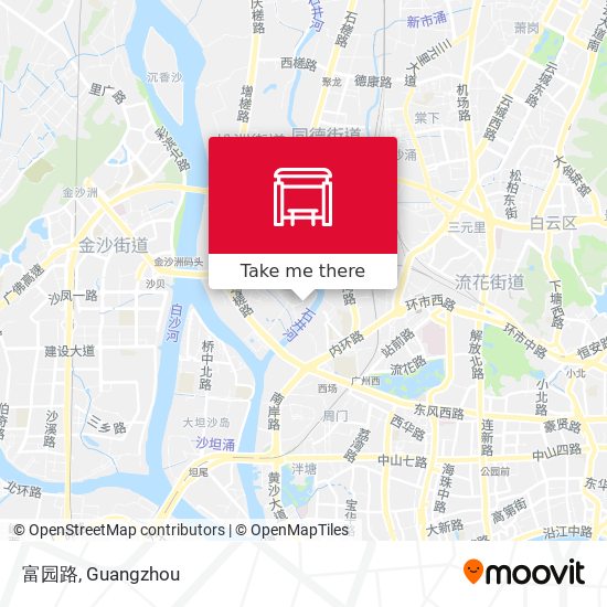 富园路 map