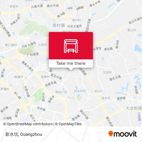 新水坑 map