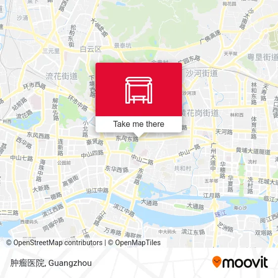 肿瘤医院 map
