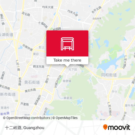 十二岭路 map