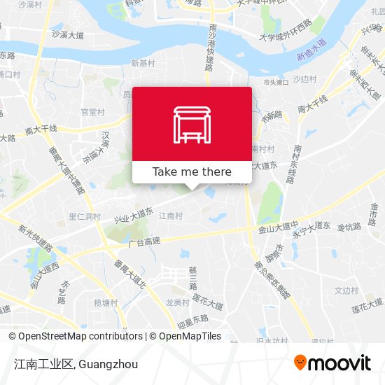 江南工业区 map