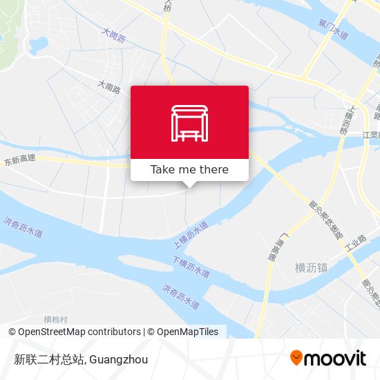 新联二村总站 map