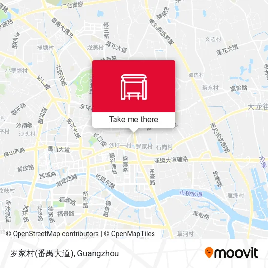 罗家村(番禺大道) map