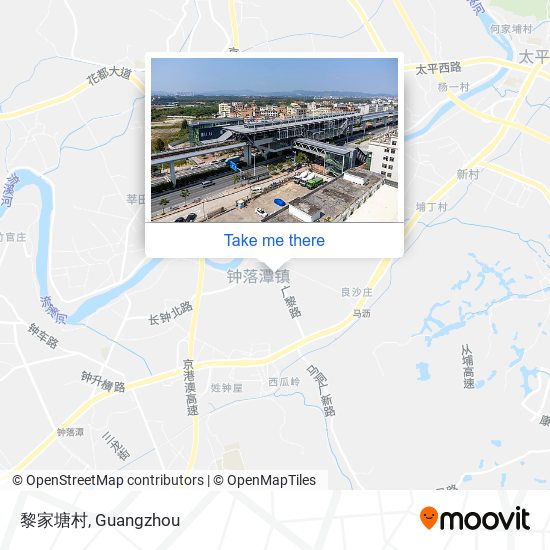 黎家塘村 map