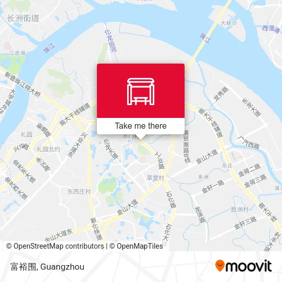 富裕围 map