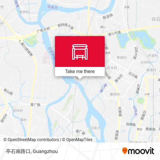 亭石南路口 map