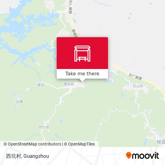 西坑村 map