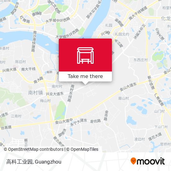 高科工业园 map