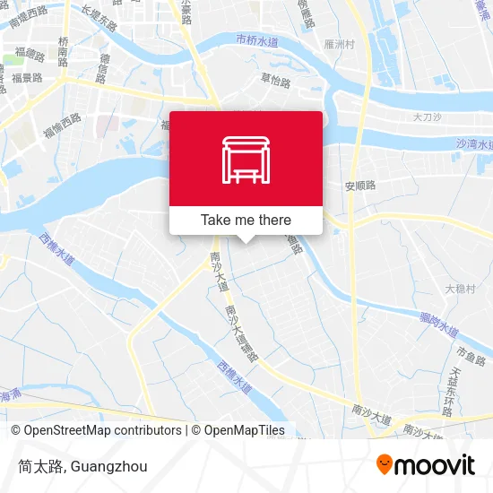 简太路 map