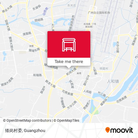 矮岗村委 map