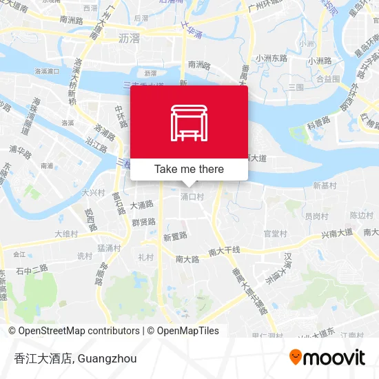 香江大酒店 map