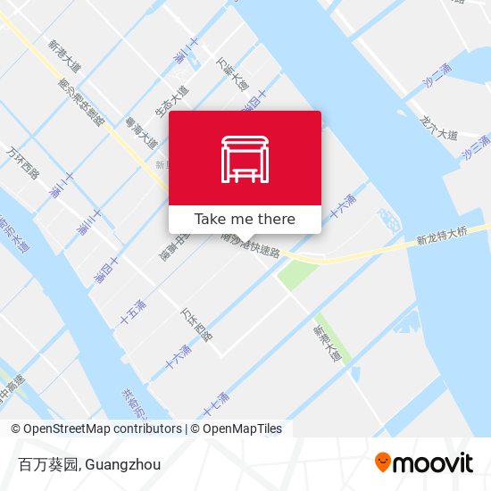 百万葵园 map