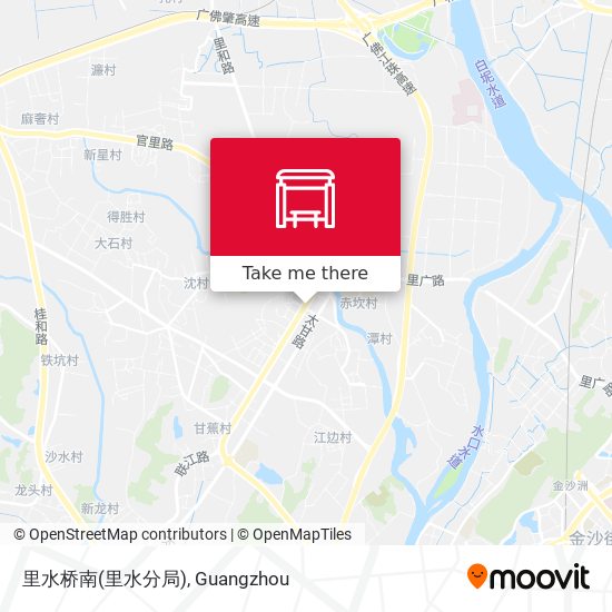 里水桥南(里水分局) map