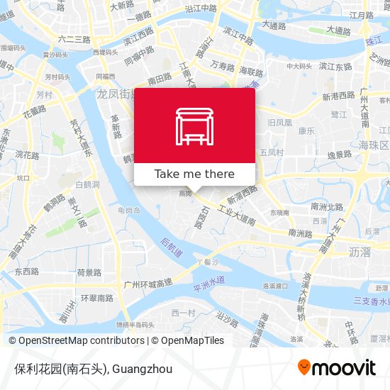 保利花园(南石头) map