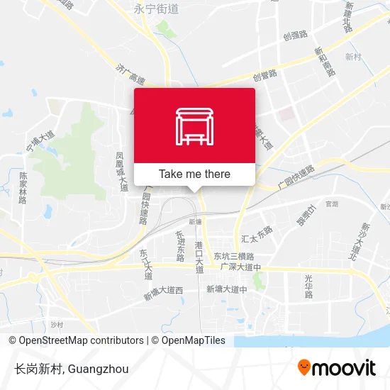 长岗新村 map