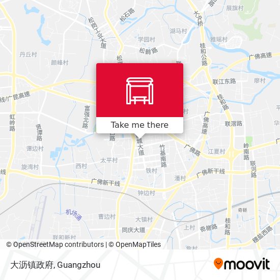 大沥镇政府 map