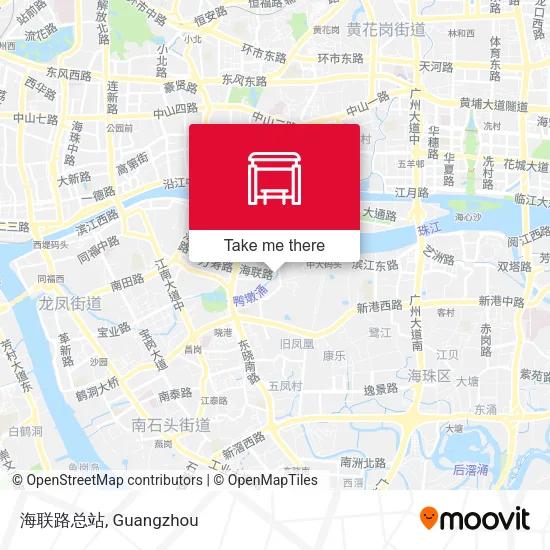 海联路总站 map