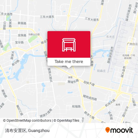 清布安置区 map