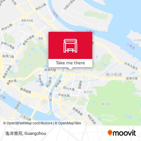 逸涛雅苑 map