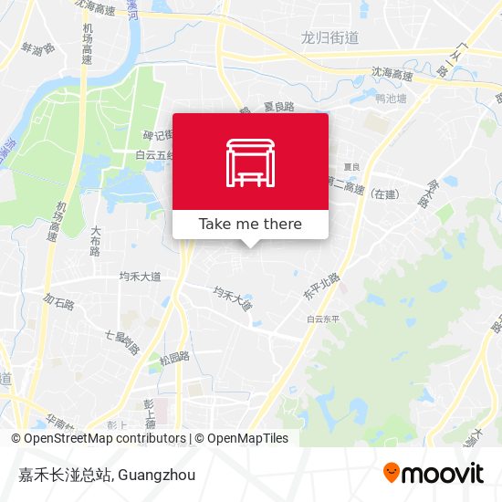 嘉禾长湴总站 map