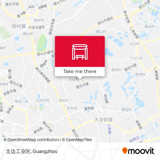 文边工业区 map