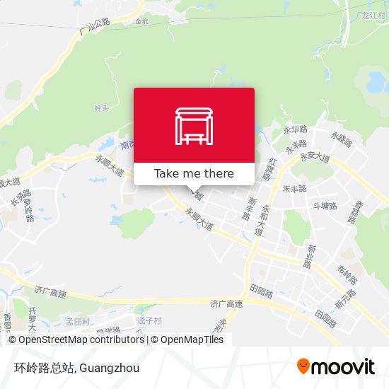 环岭路总站 map
